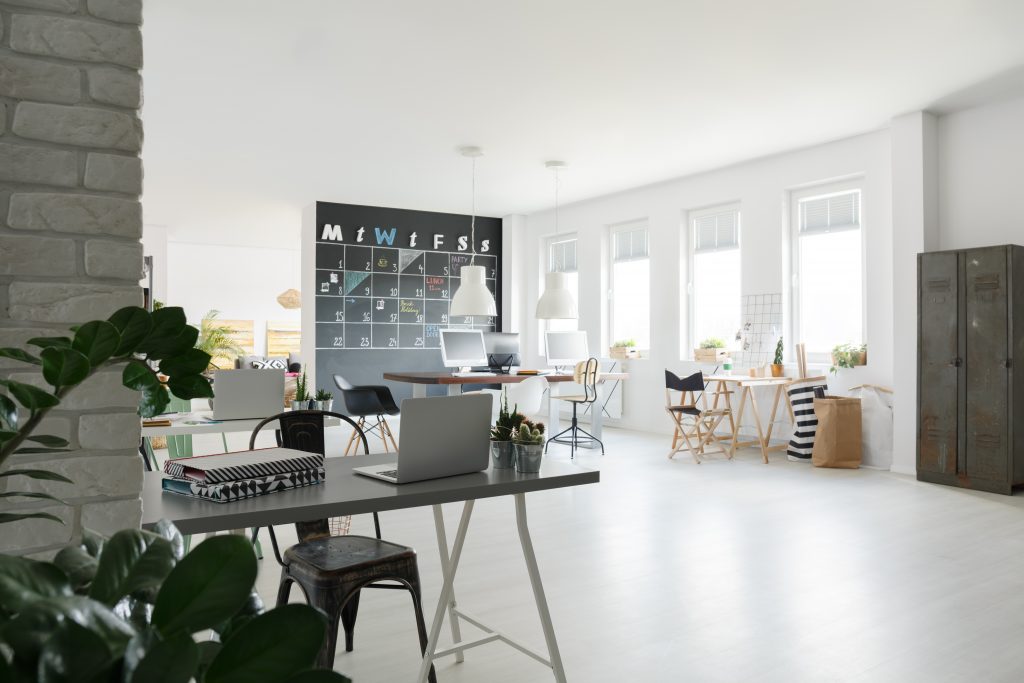 espacio de trabajo productivo